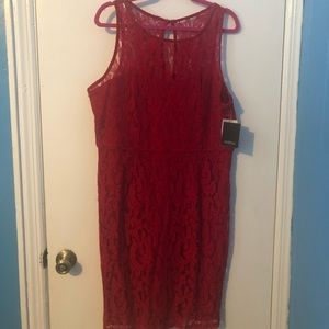 Red Lace Dress